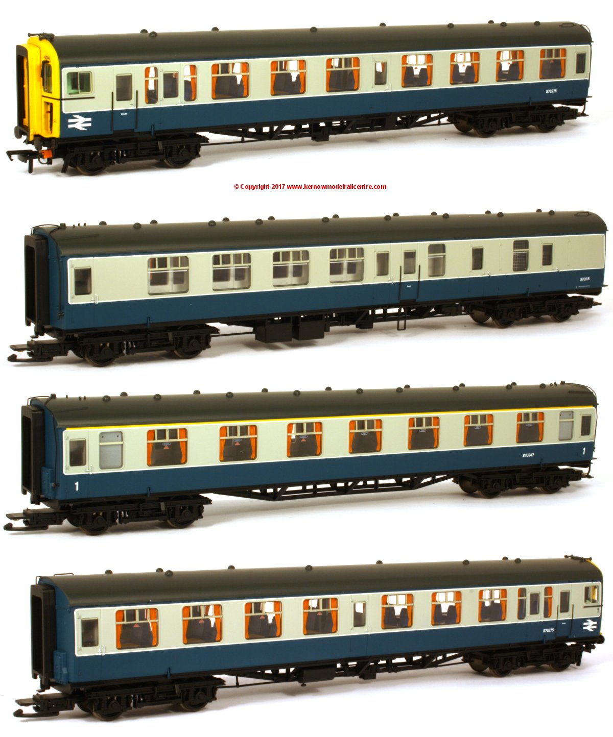 32-641Z Bachmann Class 491 4-TC Unit number 404 in BR Blue and Grey livery
